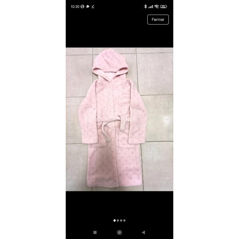 Robe de chambre TAILLE 6/8 ans
