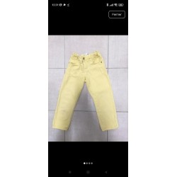 Pantacourt jaune TAILLE 8 ans 