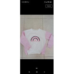 Sweat rose arc en ciel...