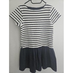 Robe rayures Petit Bateau...