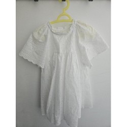 Robe blanche Zara 2A TAILLE 2A
