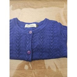 Gilet Jean Bourget bleu 4A...