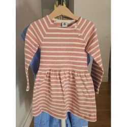 Robe rayures Petit Bateau 5...