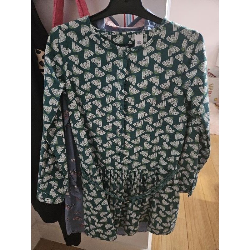 Robe verte Okaidi 8 ans TAILLE 8A