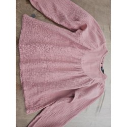 Blouse rose Tex 3-4 ans...