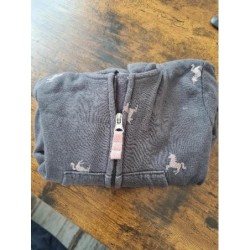 Gilet gris à cheval TAILLE 3A