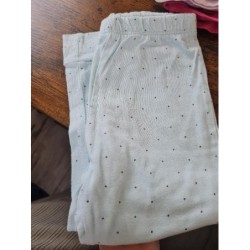 Legging bleu à pois TAILLE 3A