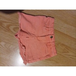 Short jean orange TAILLE 4 ans
