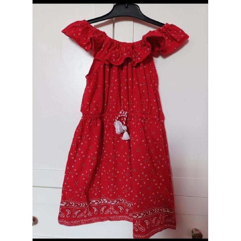 Robe rouge Creeks TAILLE 4 ans