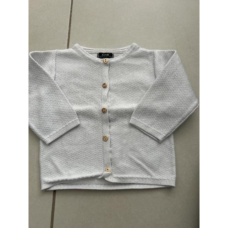 Gilet blanc Kiabi  TAILLE 3 mois