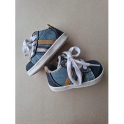 Chaussures bleues avec lacets TAILLE 19