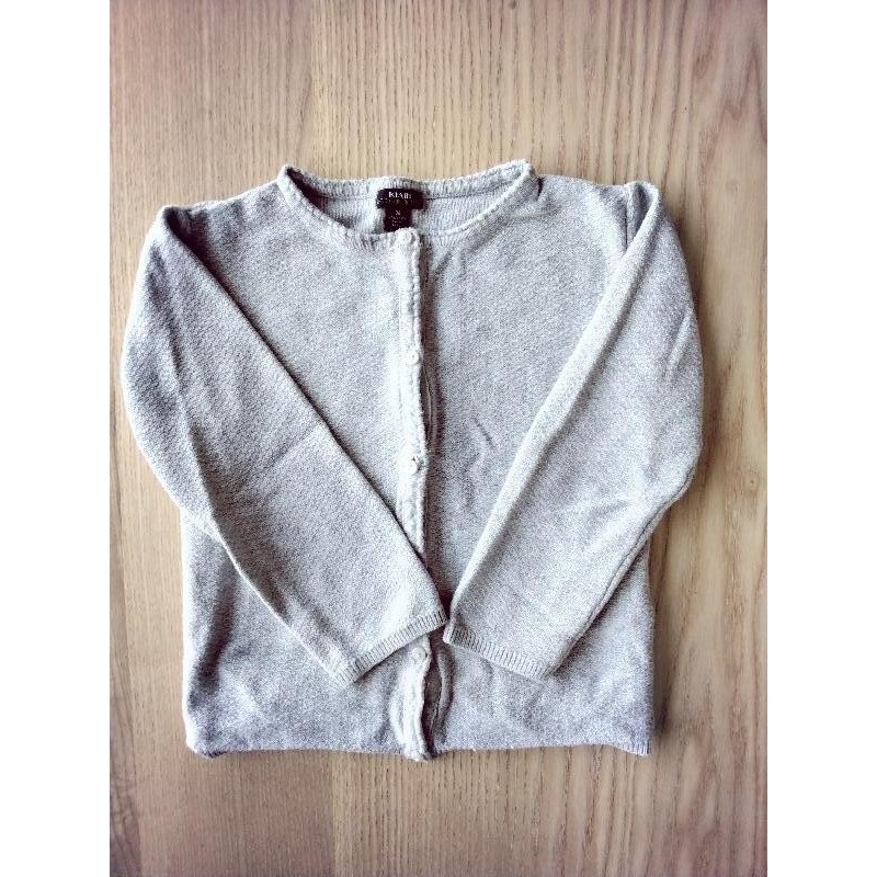 Gilet gris Kiabi 36 mois