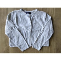 Gilet blanc Okaïbi 5 ans...