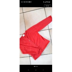 Gilet rouge TAO TAILLE 4 ans
