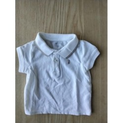 T-shirt polo blanc Obaïbi 6...