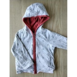 Gilet gris zebre Obaïbi 12...