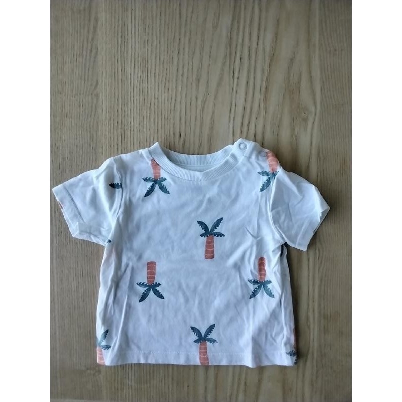 T-shirt blanc palmier Tex 6 mois TAILLE 6 mois