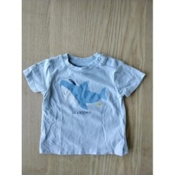 T-shirt bleu requin Tex 6...