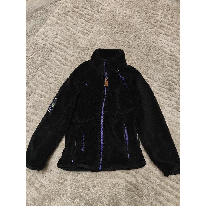 Gilet zippé peak montain noir et violet TAILLE 6