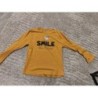 Tee shirt manches longues Charlie et prune jaune smile  TAILLE 6