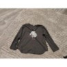 Tee shirt manches longues gris zara miss pengun TAILLE 7