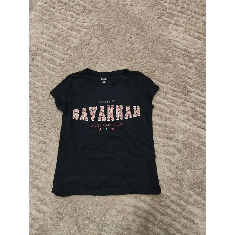 Tee shirt manches courtes marine Savannah kiabi TAILLE 5
