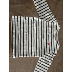 Tee-shirt ML rayures Kiabi...