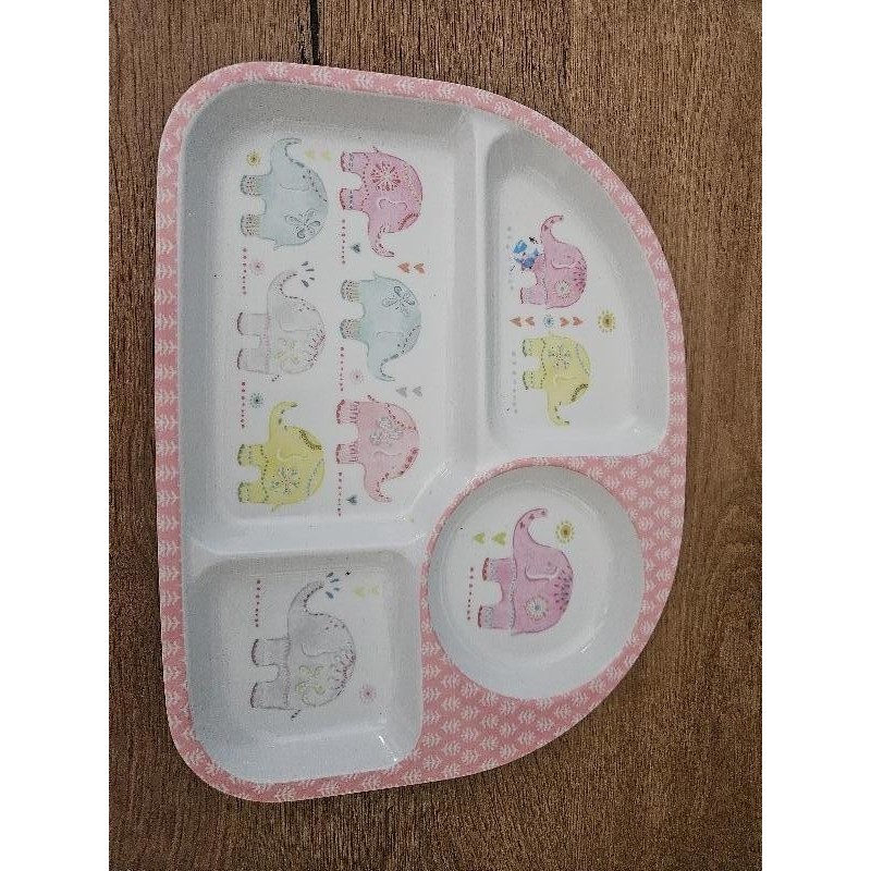 Assiette éléphant