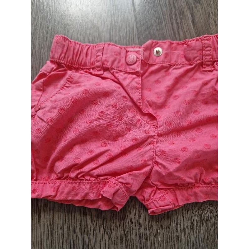 Short rose Obaibi TAILLE 6 mois